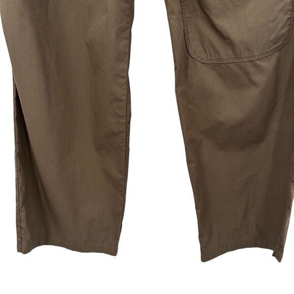 ZARA Origins Brown Utility Cargo Pants High Waist Relaxed Fit Women Size 32 NWT - Picture 4 of 11